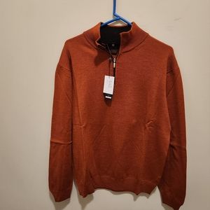 Tuscano Mens 1/4 zip Made in Italy